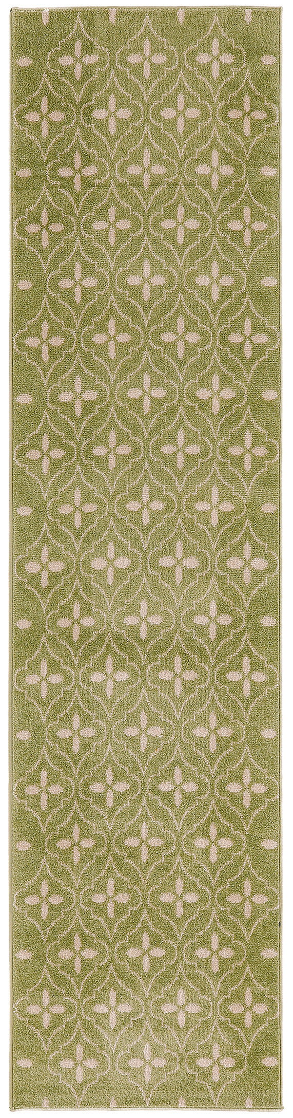Nourison Essentials NRE04 Green Ivory Rug