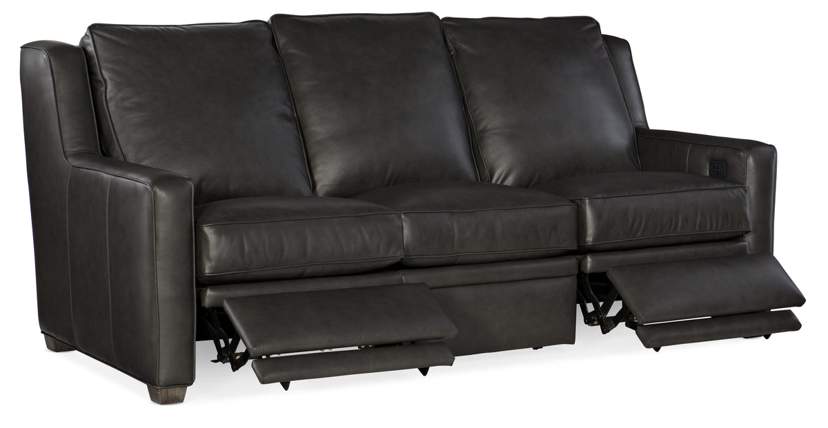 Raymond Reclining Sofa with Power Headrest