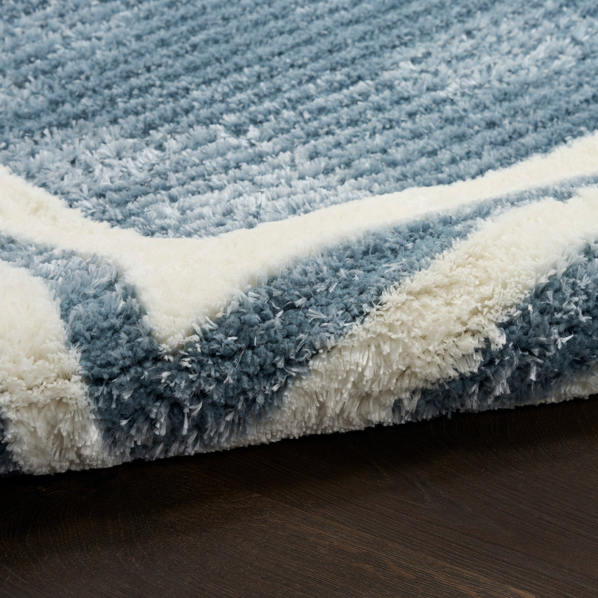 Pacific Shag PCS03 Blue Ivory Rug