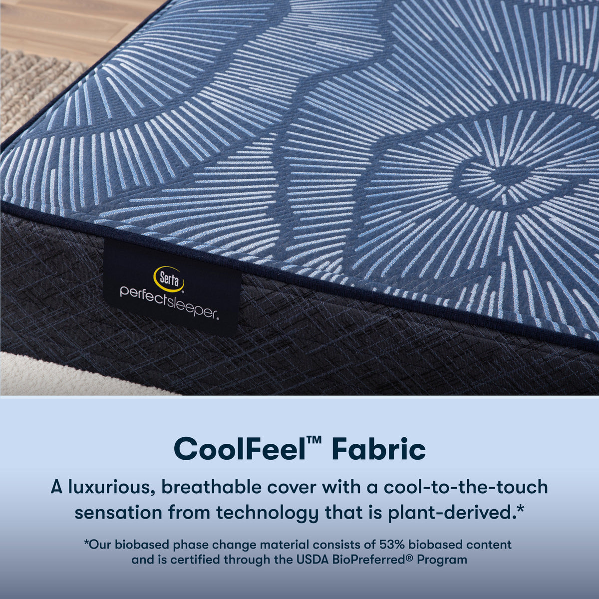 Perfect Sleeper Pacific Peace 12" Hybrid Firm Mattress
