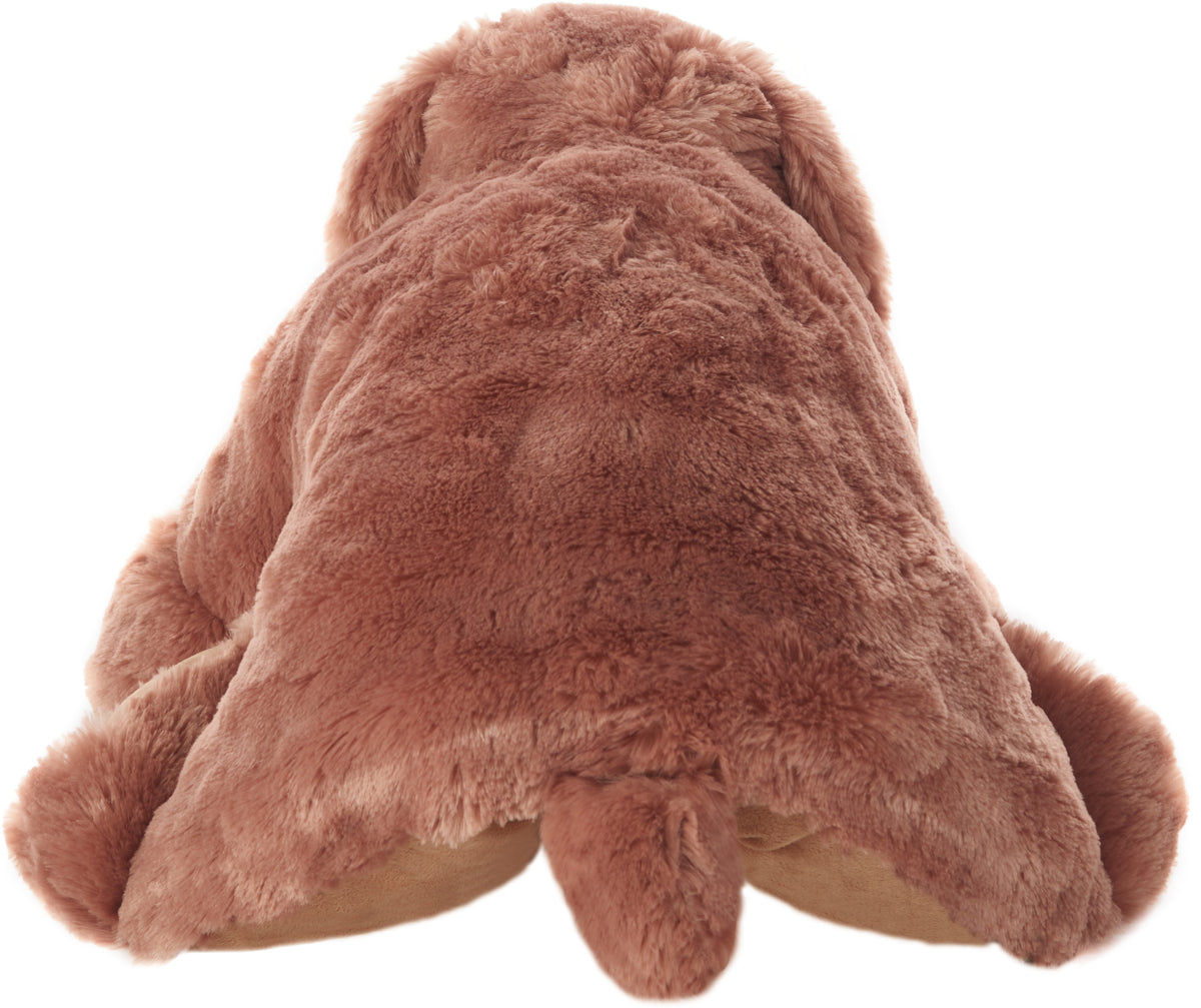 Plush Lines N0583 Brown 18" x 22" Plush Animals