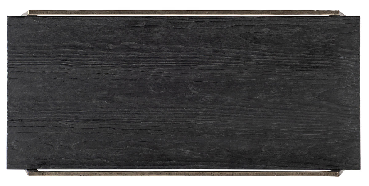 Chapman Shou Sugi Ban Rectangle Cocktail Table