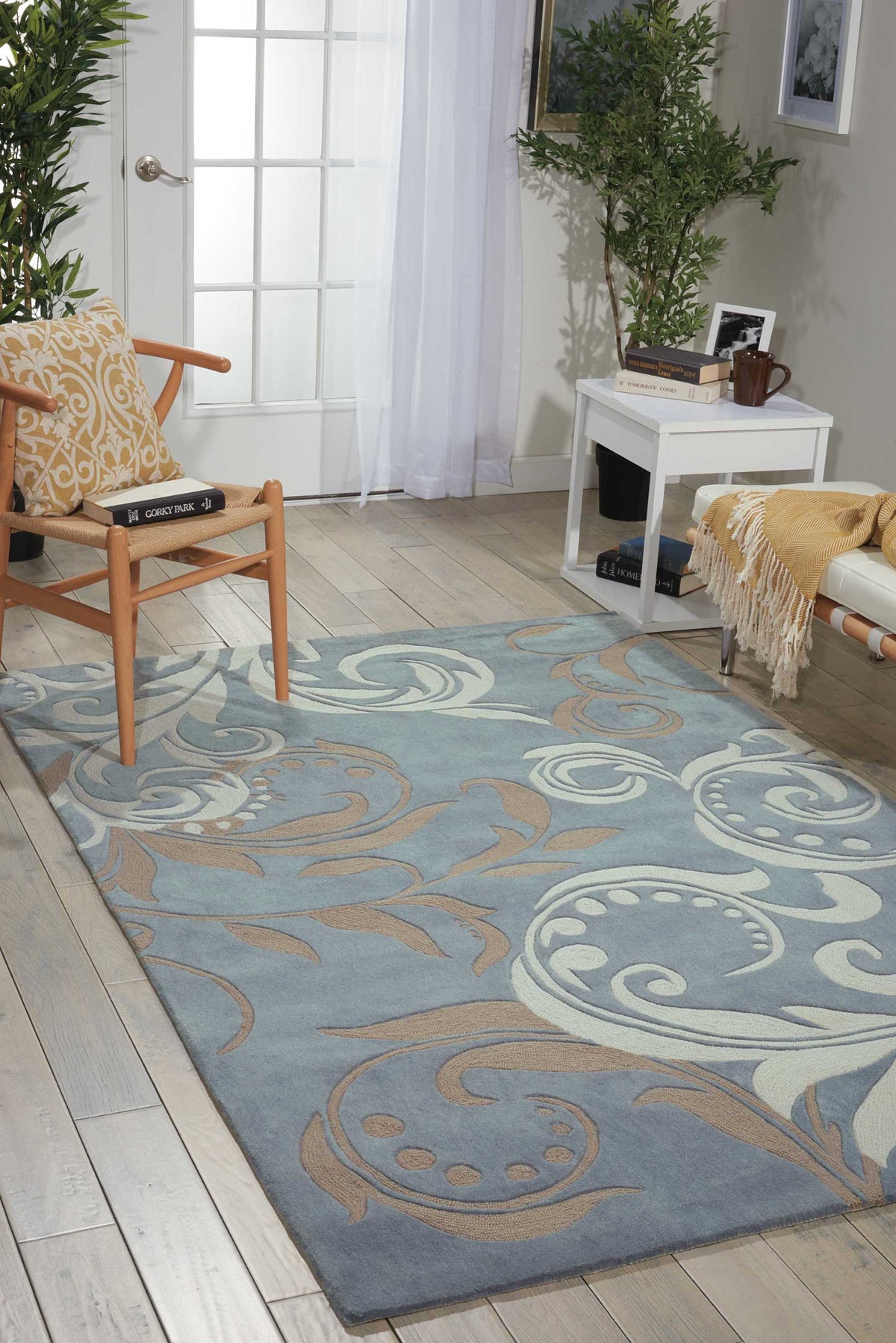 Contour CON09 Silver Rug
