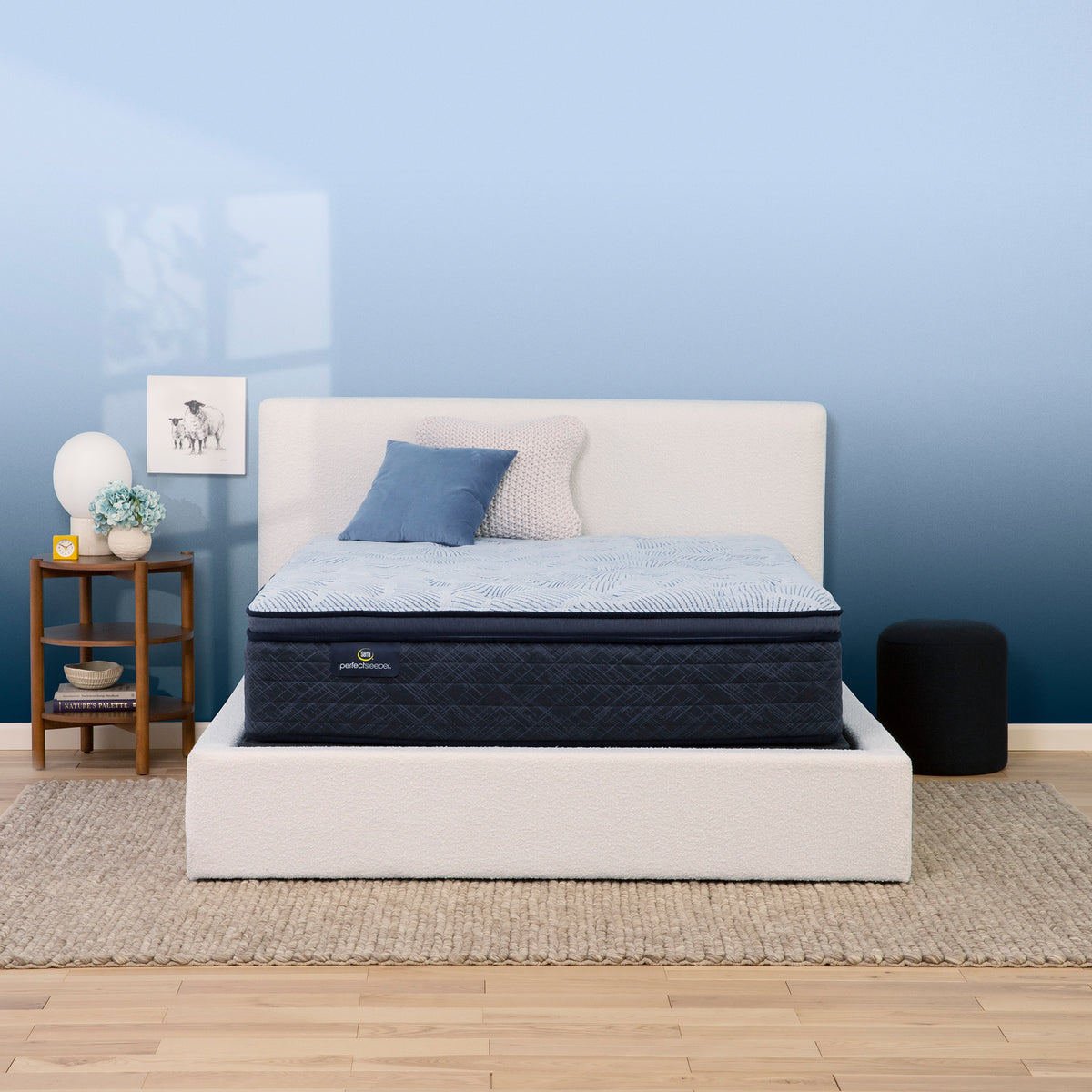 Perfect Sleeper Blue Lagoon Nights 14.5" Plush Pillow Top Mattress
