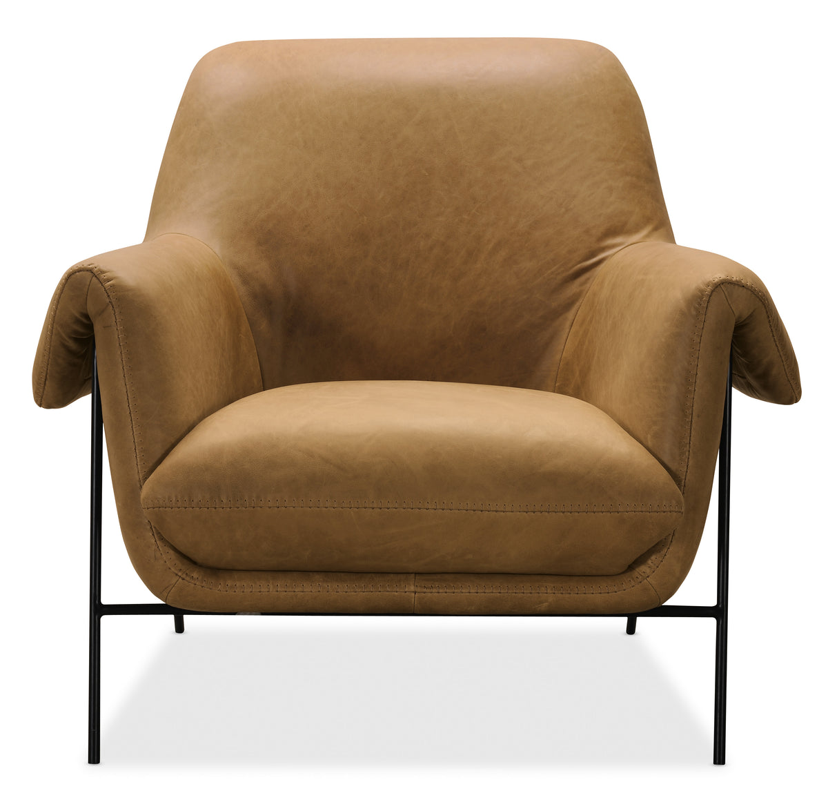 Ambroise Metal Frame Club Chair
