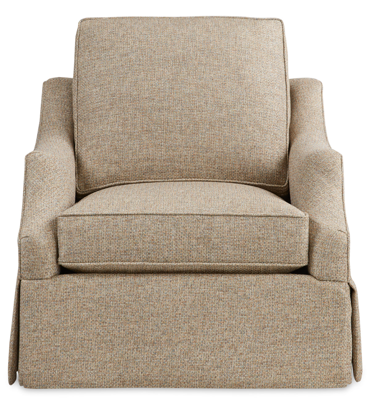 Bea Skirted Swivel Chair (Welt)