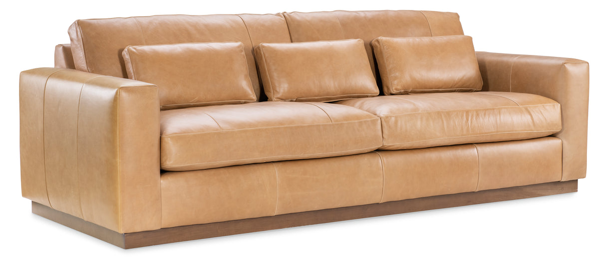 Grady 8 ft. Leather Sofa