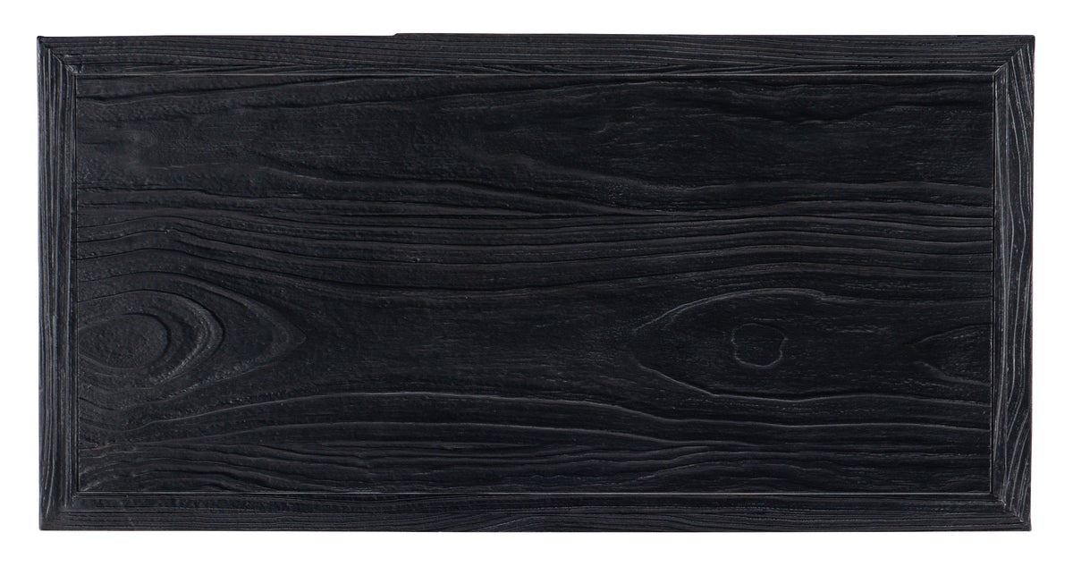 Linville Falls Shou Sugi Ban Two Drawer Nightstand