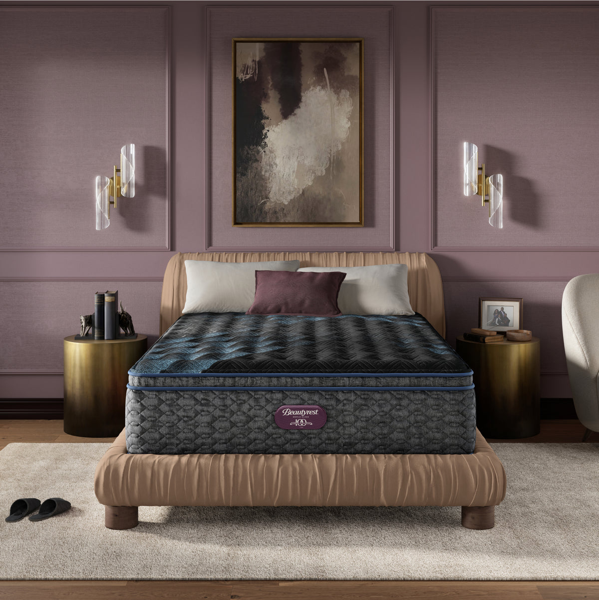 Beautyrest World Class Level Four Firm Pillow Top Mattress