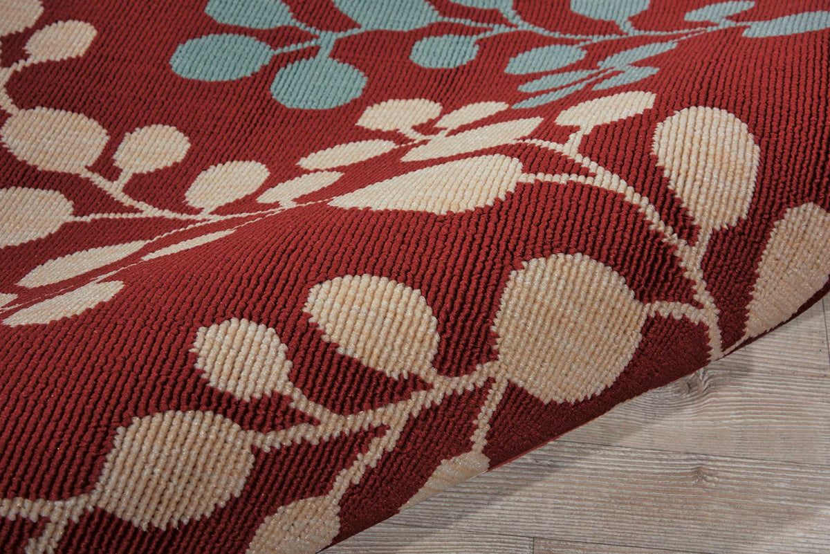 Caribbean CRB01 Rust Rug