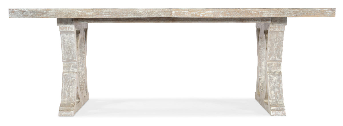 Serenity Topsail Rectangle Dining Table with 2-18in Leaves