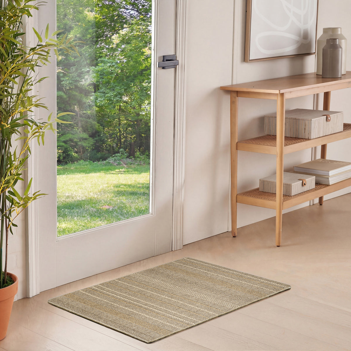Embrace EMB01 Natural Rug