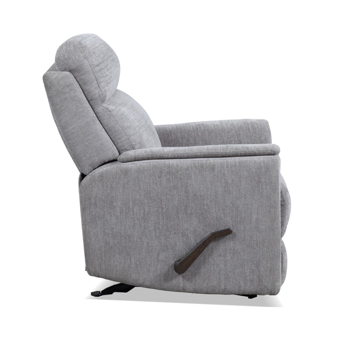 Compact Fabric Perfect Match Gliding Recliner