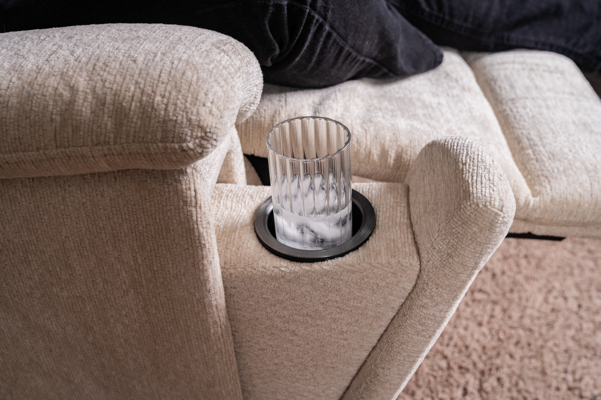 Refined Fabric Perfect Match Swivel Gliding Recliner