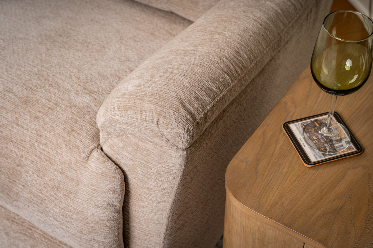 Sophisticated Fabric Perfect Match Power Swivel Gliding Recliner with Power Headrest & Lumbar