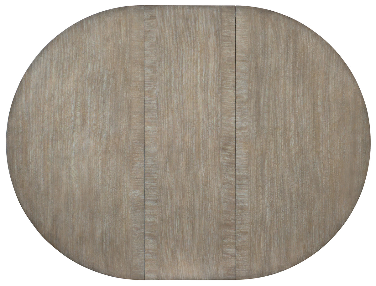 Affinity 48in Round Pedestal Dining Table with 1-18in Leaf