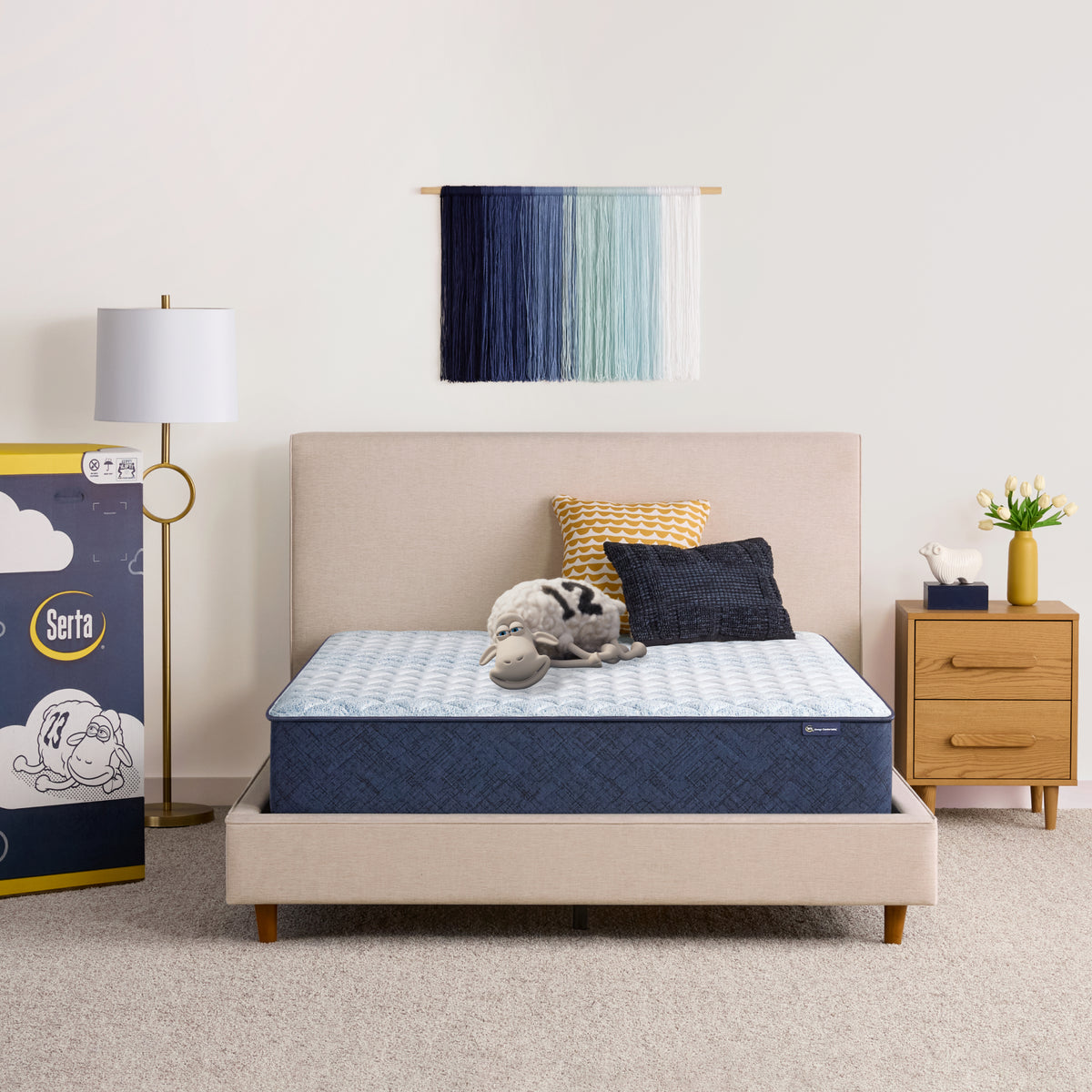 Serta Sleep to Go 12" Memory Foam Firm Mattress in a Box