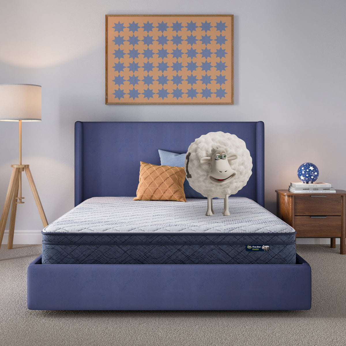 Serta Perfect Day 10" Plush Pillow Top Mattress in a Box