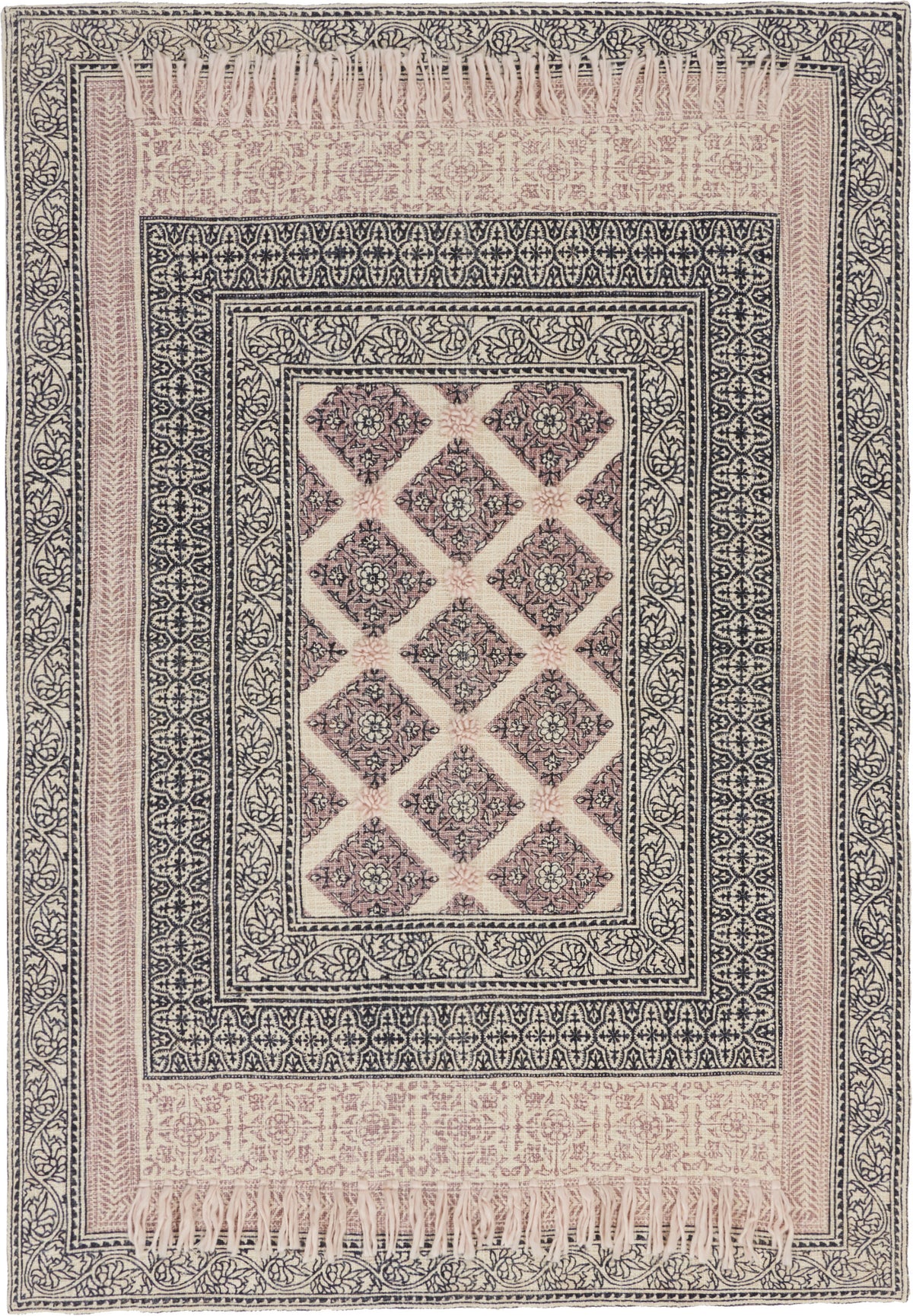 Throw BX090 Natural 50" x 60" Throw Blankets