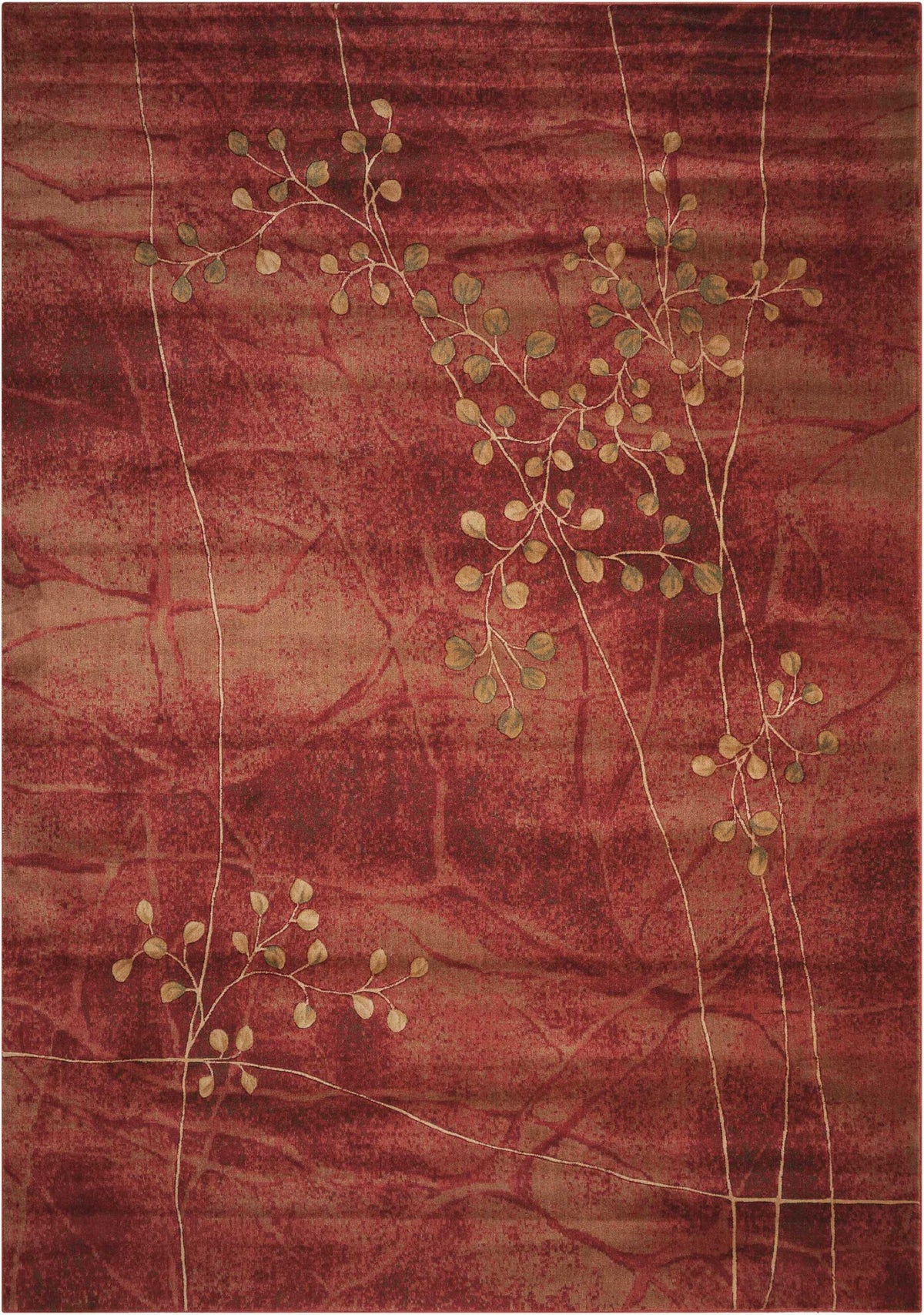 Somerset ST74 Flame Rug