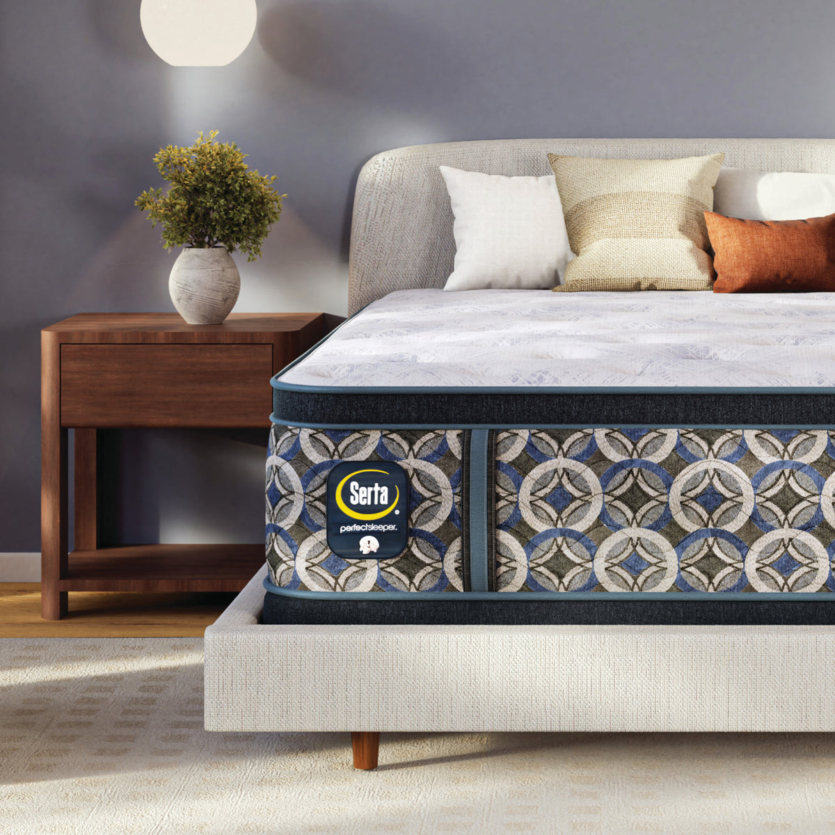Perfect Sleeper Cascade Range 15" Plush Pillow Top Mattress