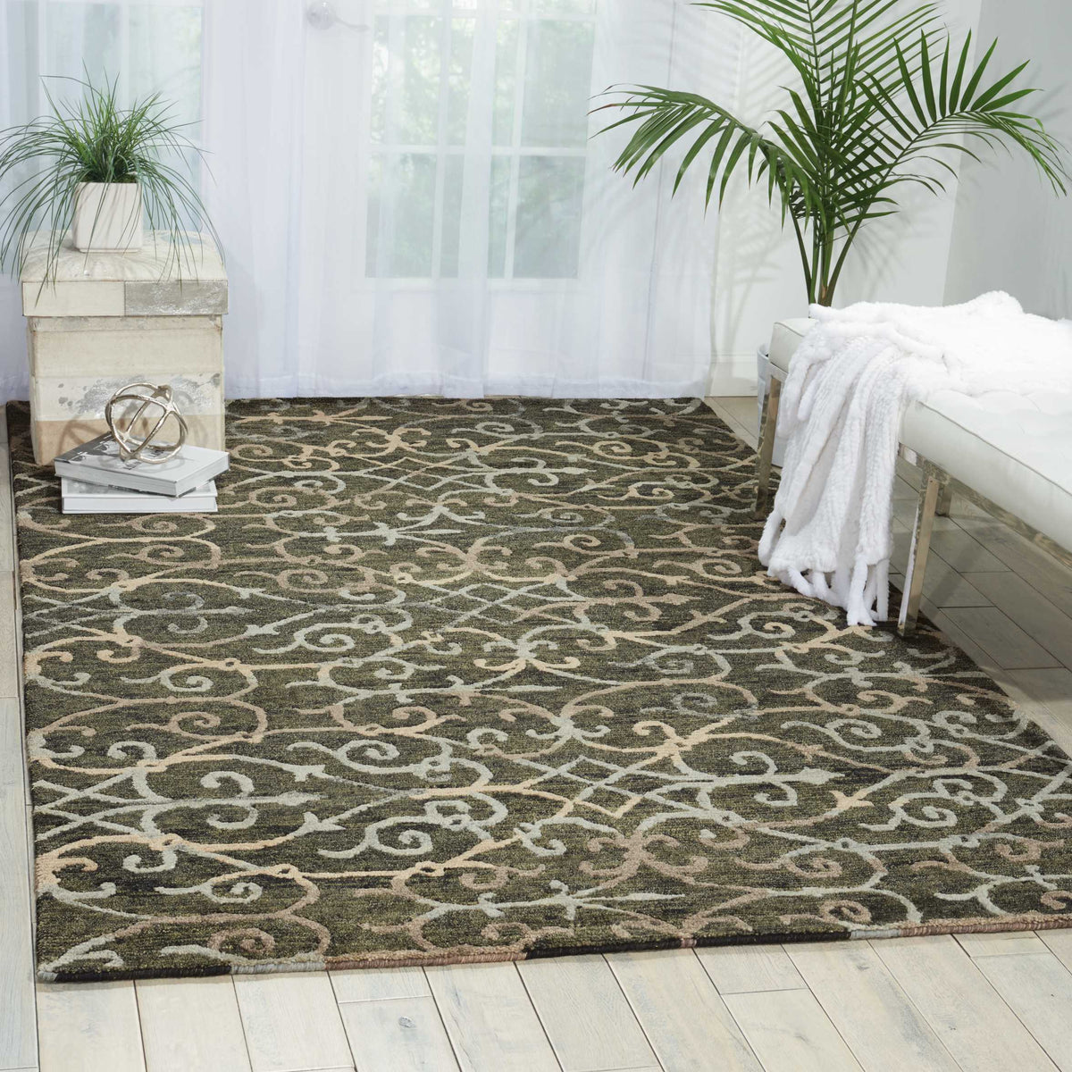 Tahoe Modern MTA05 Charcoal Rug