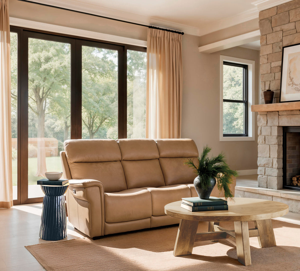Lyra Zero Gravity Power Sofa with Power Headrest and Lumbar