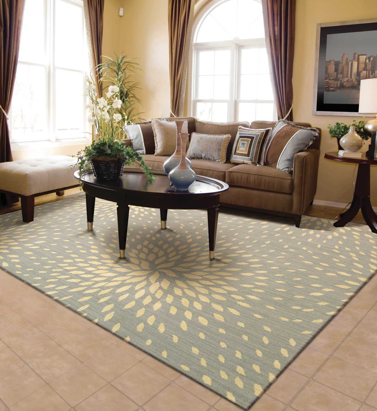 Capri CAP2 Grey Rug