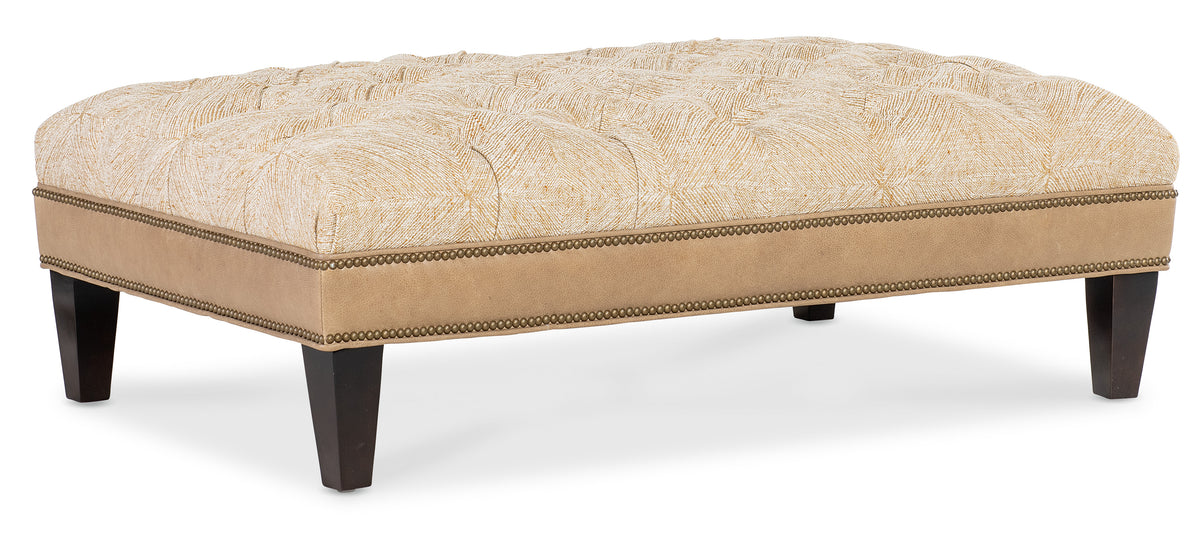 XL Rects Tufted Rectangle Ottoman