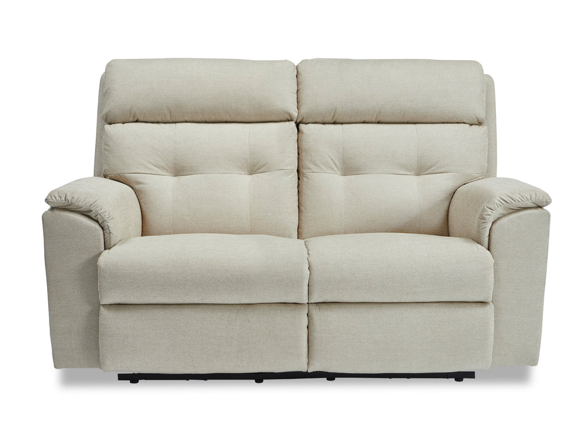 Mason Fabric Power Reclining Loveseat with Power Headrests