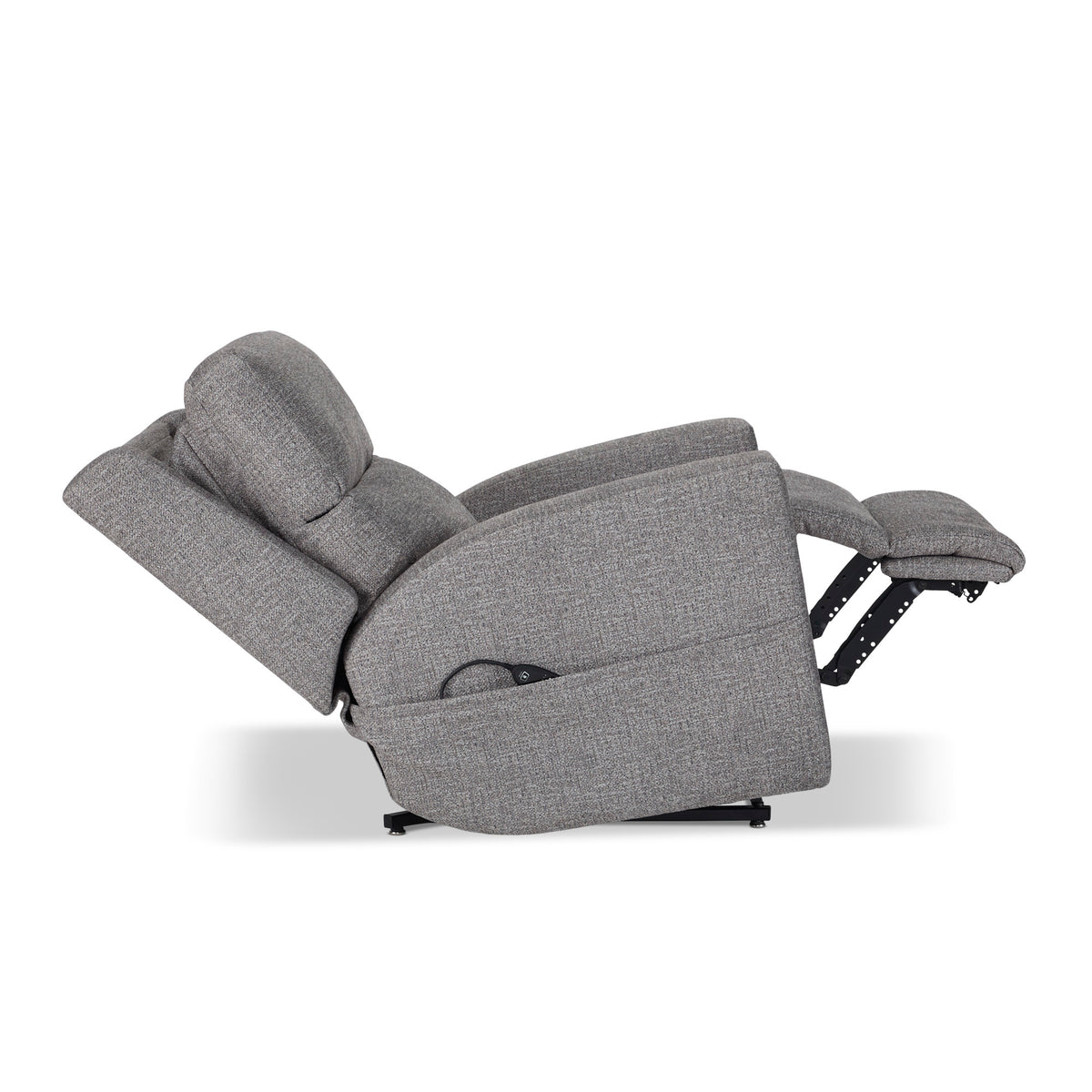 Score Fabric Power Lift Recliner with Power Headrest & Lumbar