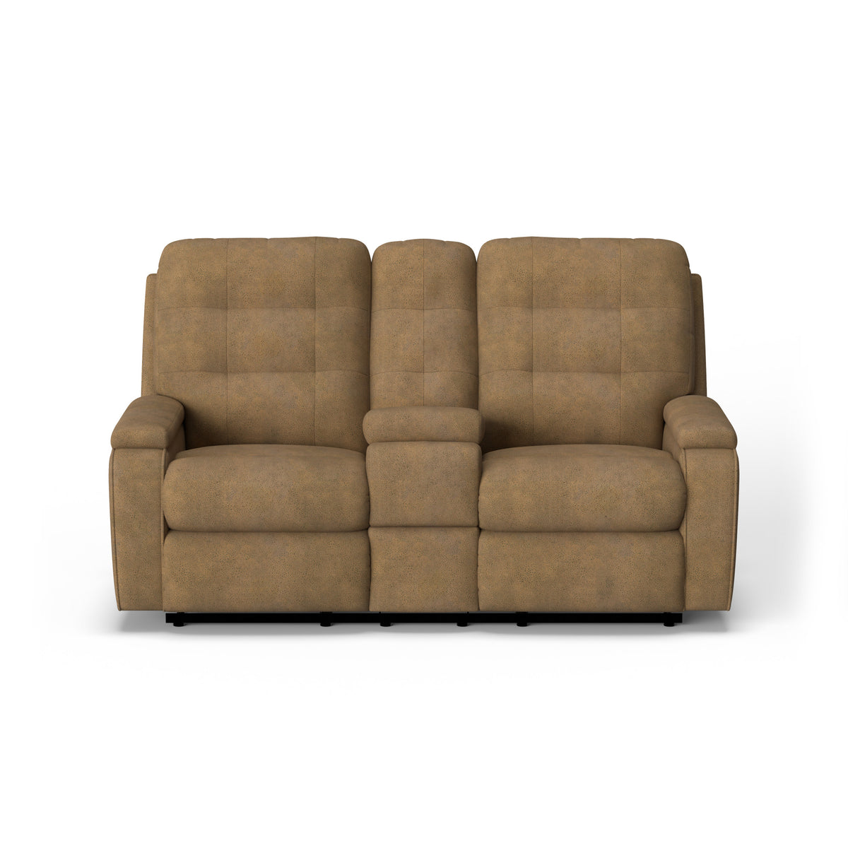 Kerrie Fabric Power Reclining Loveseat with Console