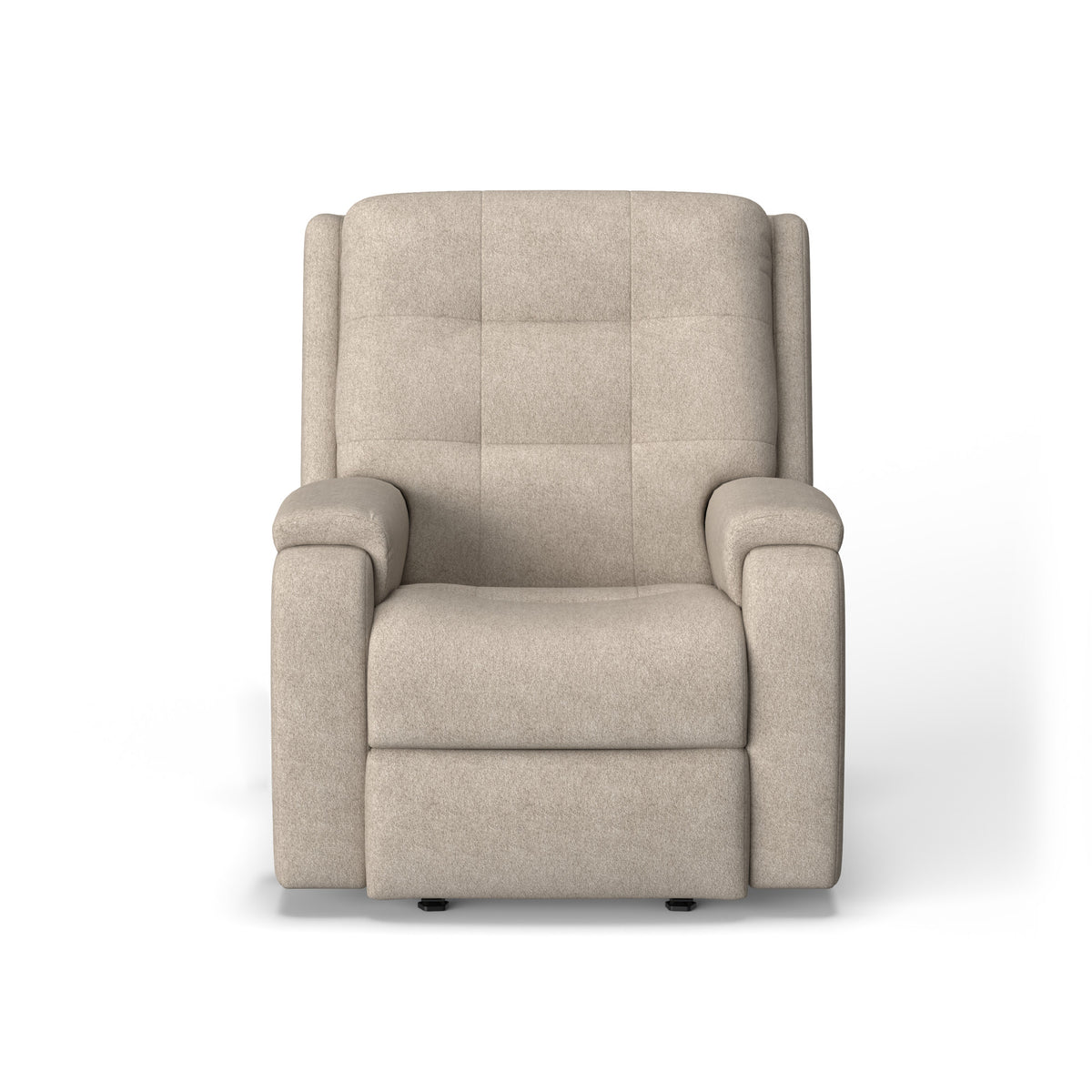 Arlo Fabric Power Recliner with Power Headrest & Lumbar