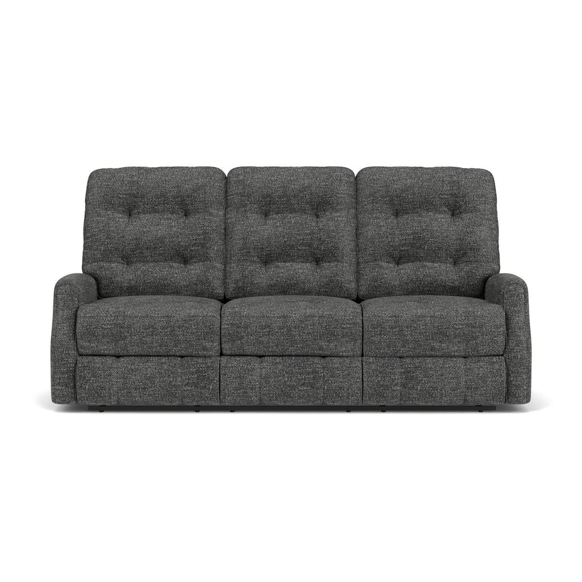 Devon Fabric Power Reclining Sofa with Power Headrests