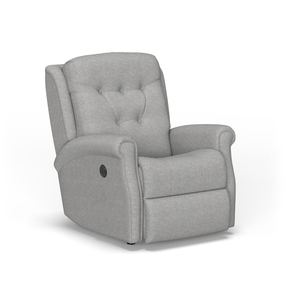 Minnie Fabric Power Rocking Recliner