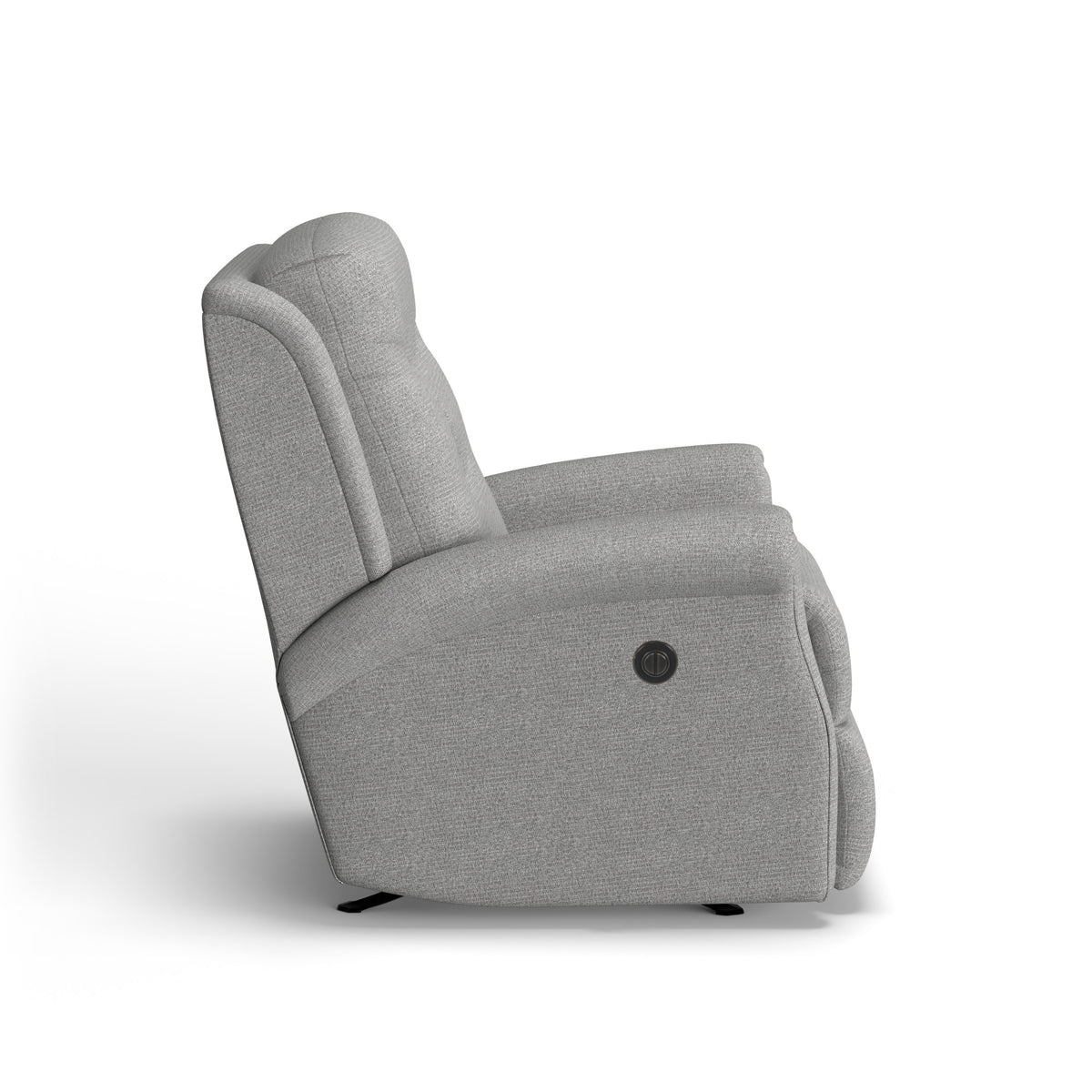 Minnie Fabric Power Rocking Recliner