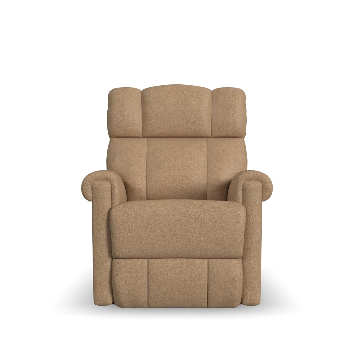 Classic Leather Power Gliding Recliner with Power Headrest & Lumbar