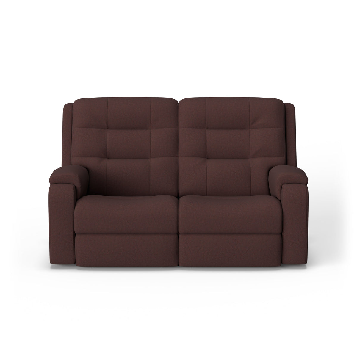 Arlo Leather Power Reclining Loveseat with Power Headrests