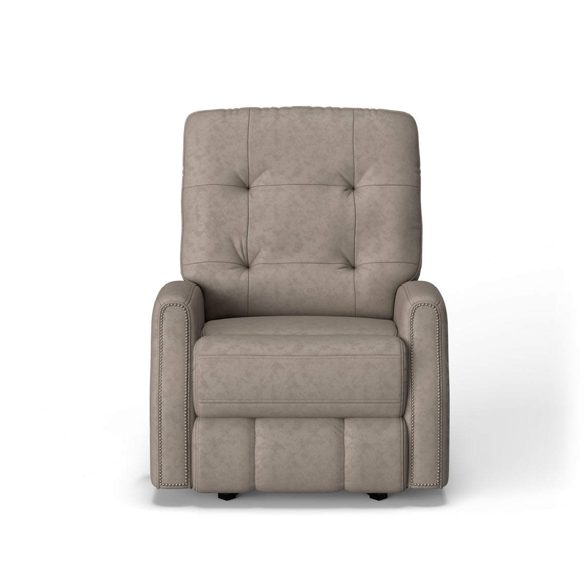 Devon Leather Power Rocking Recliner