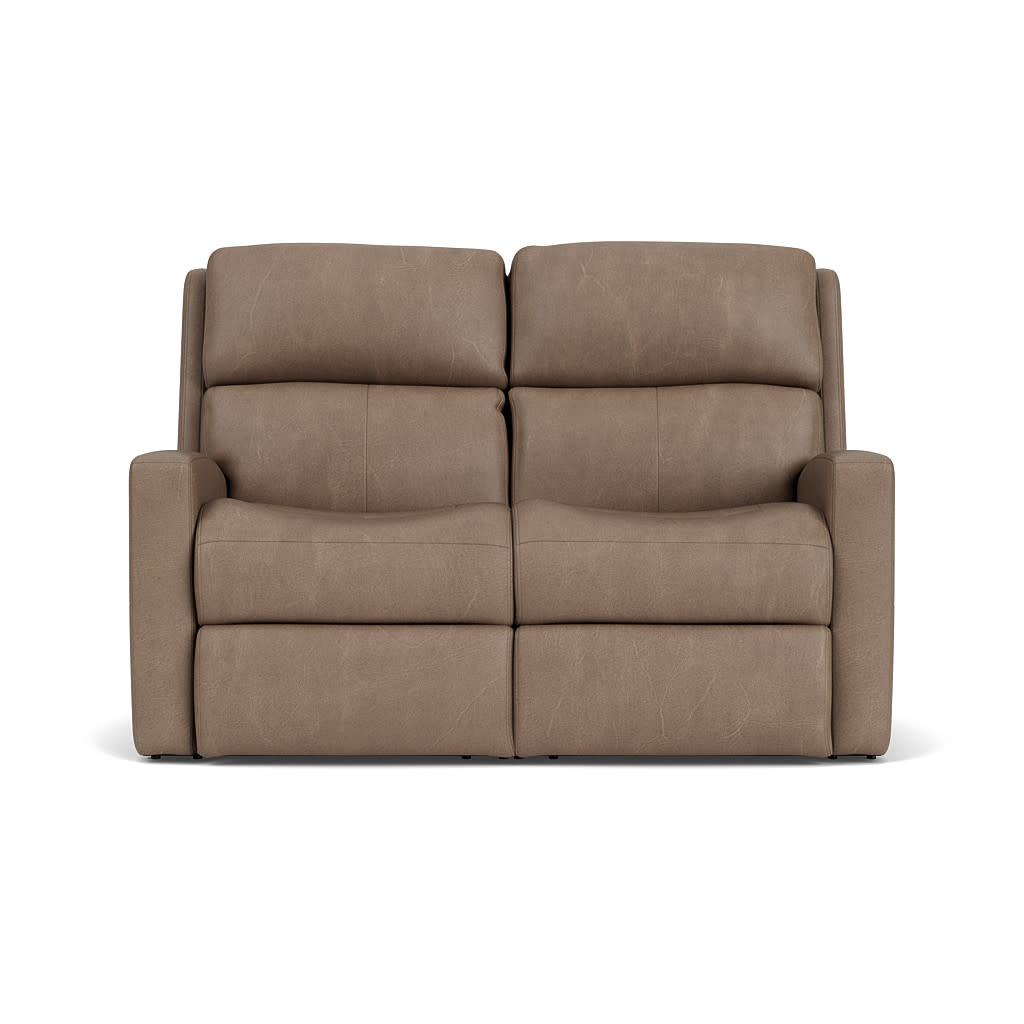 Catalina Leather Power Reclining Loveseat with Power Headrests
