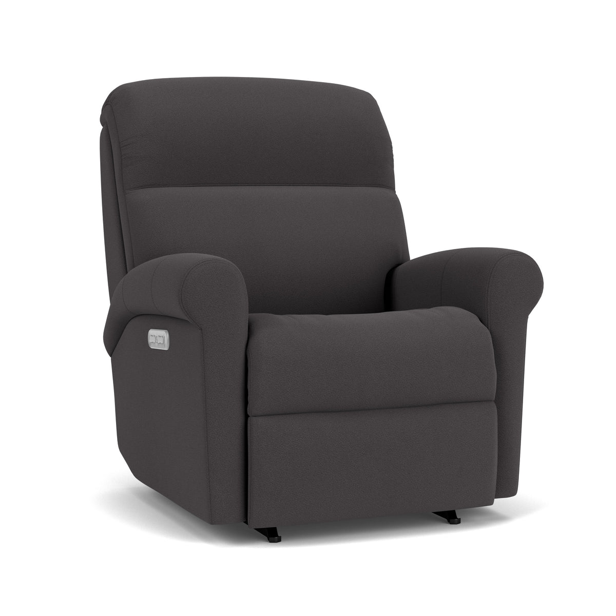 Davis Leather Power Rocking Recliner with Power Headrest