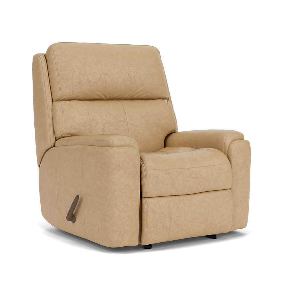 Rio Leather Rocking Recliner