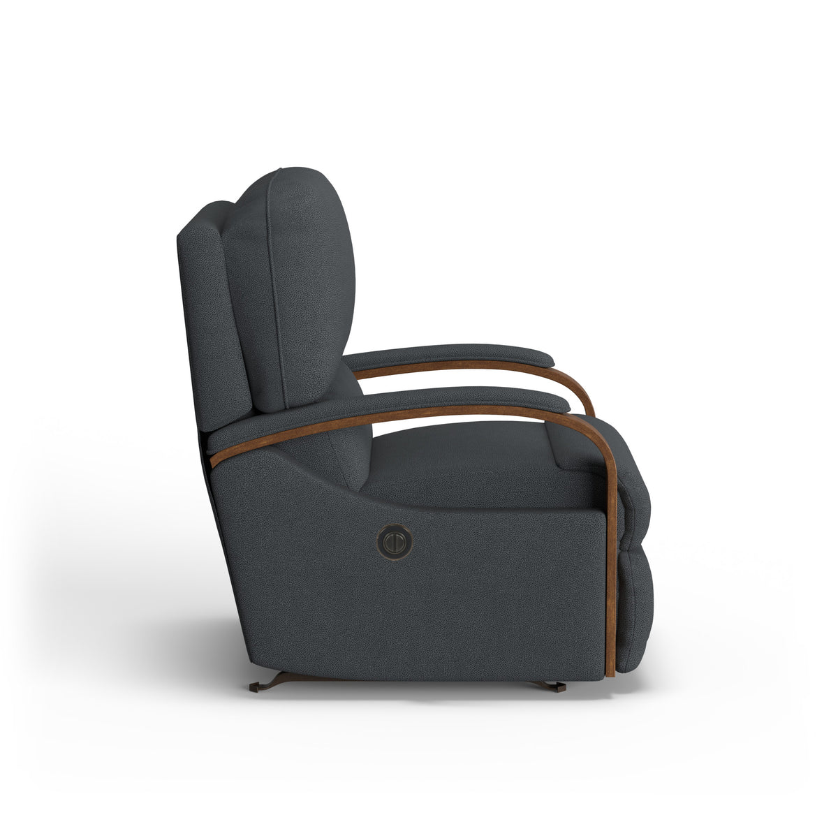 Woodlawn Fabric Power Rocking Recliner