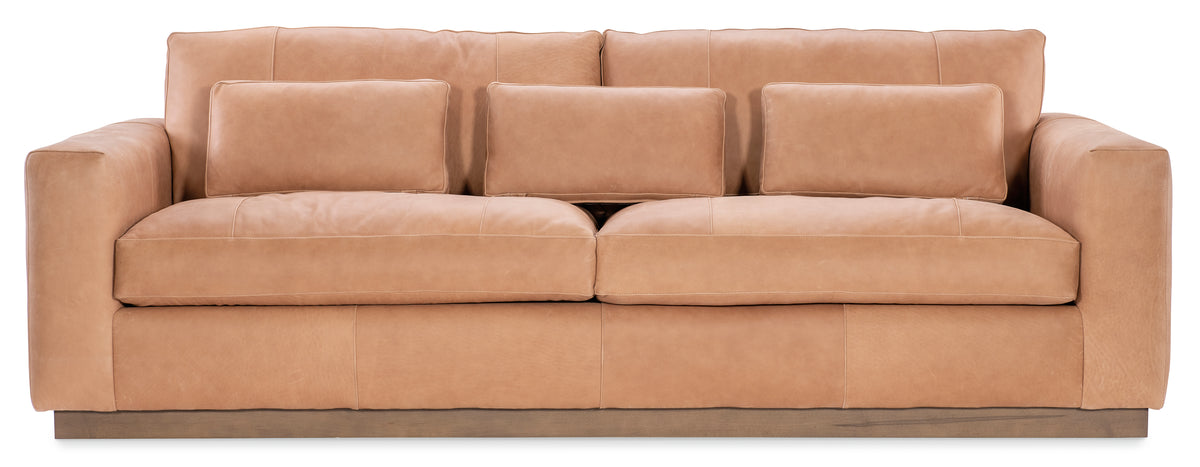 Grady 8 ft. Leather Sofa