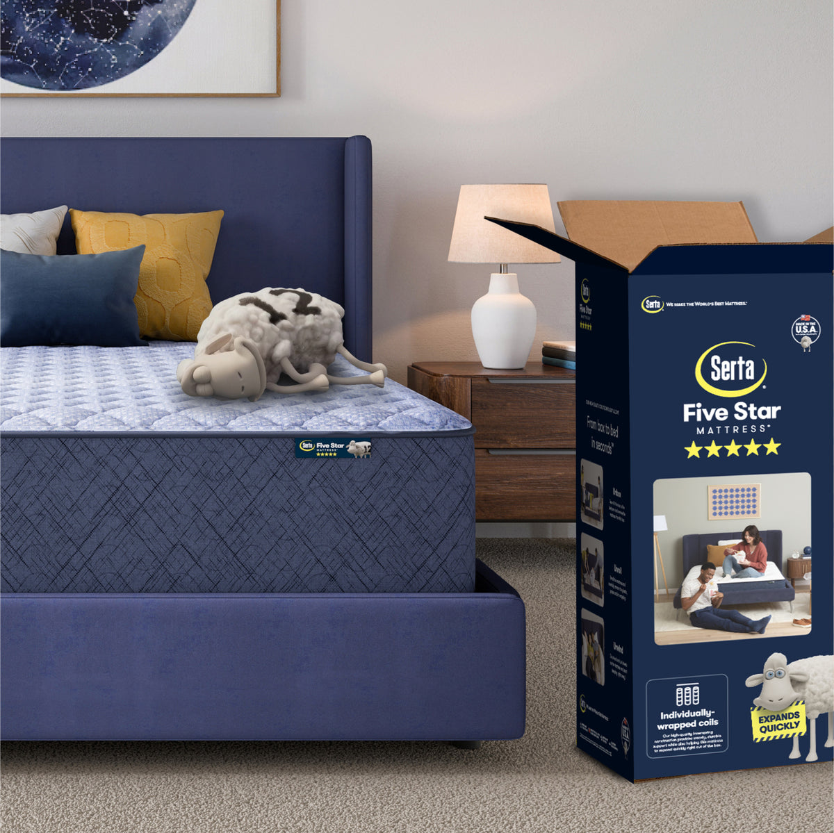 Serta Perfect Day 14" Firm Mattress in a Box
