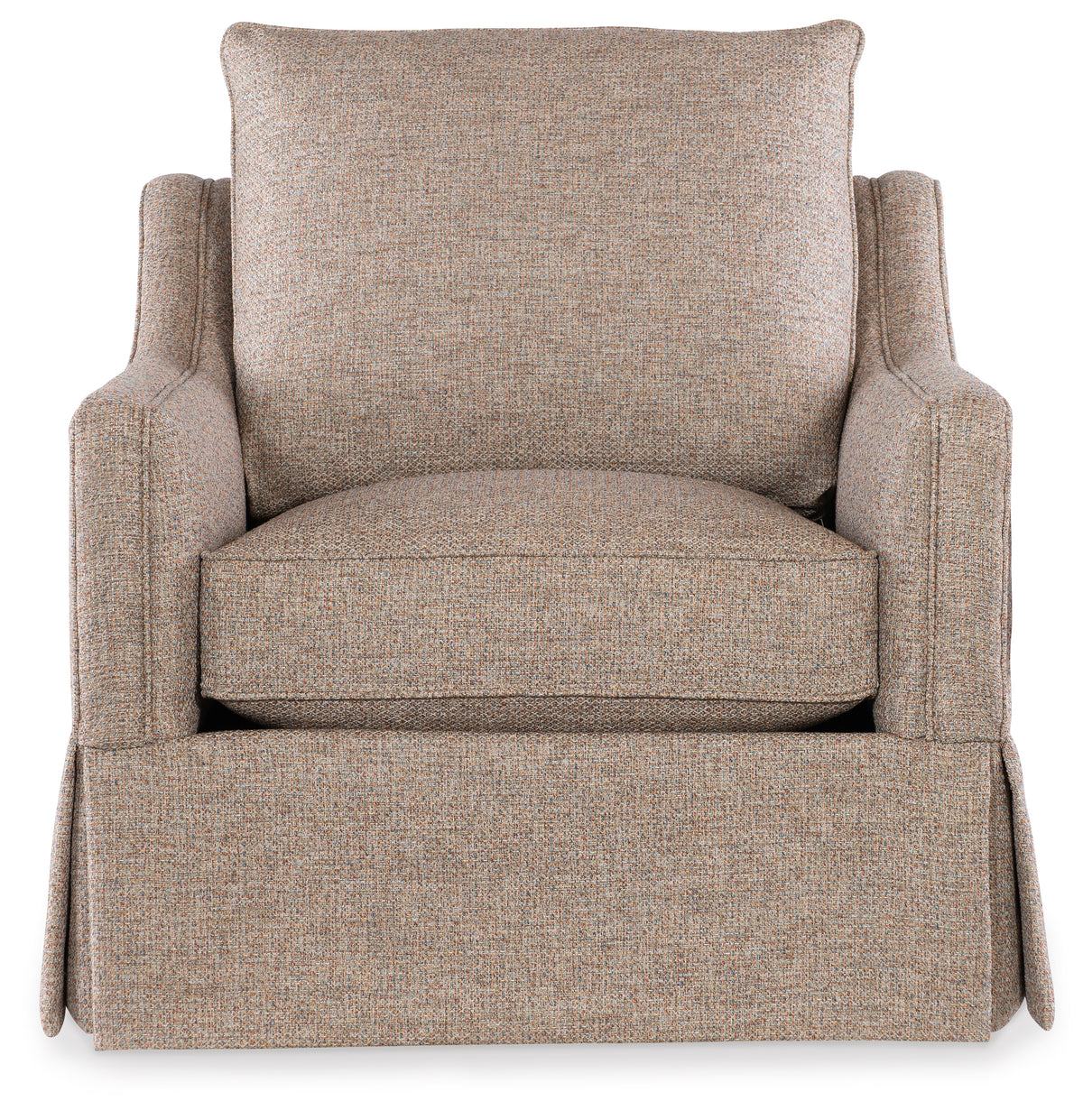 Nora Skirted Swivel Chair