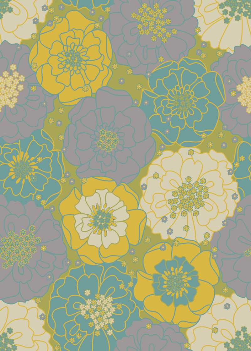Home & Garden RS021 Green Rug