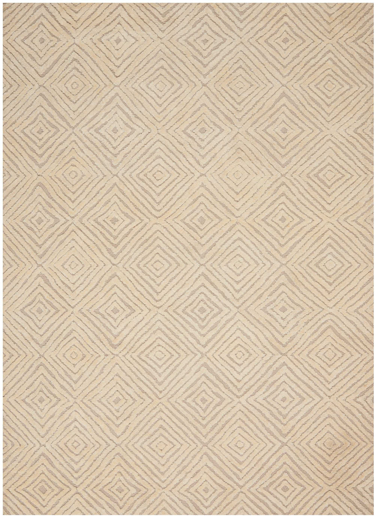Deco Mod DEC01 Taupe/Ivory Rug