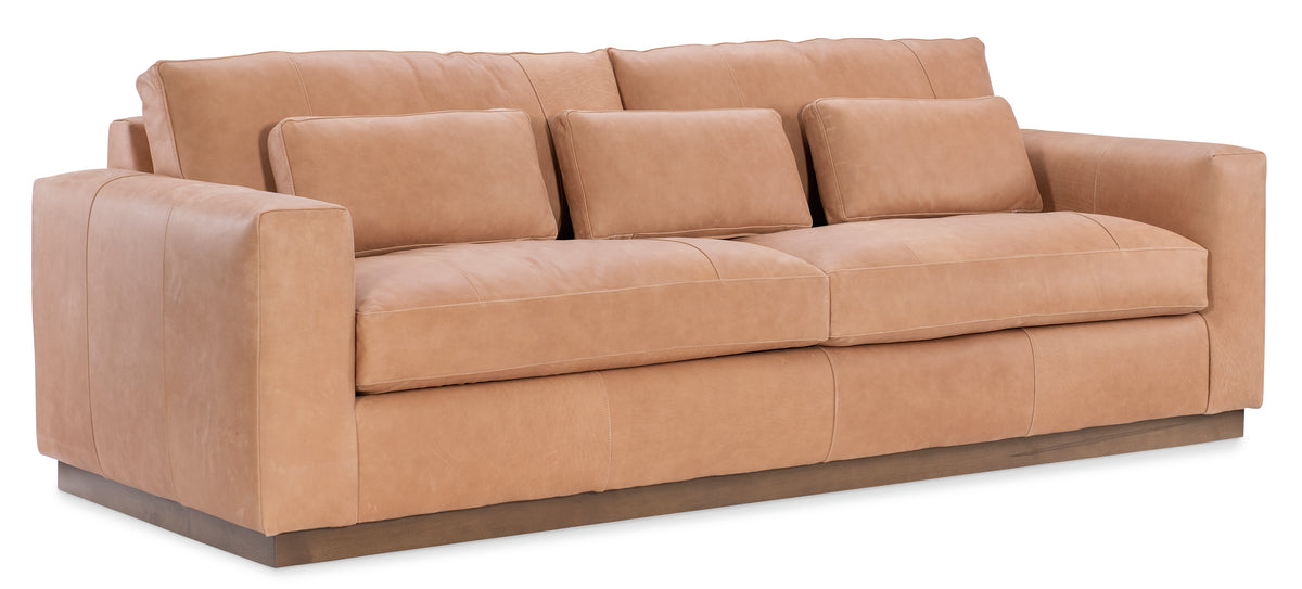 Grady 8 ft. Leather Sofa
