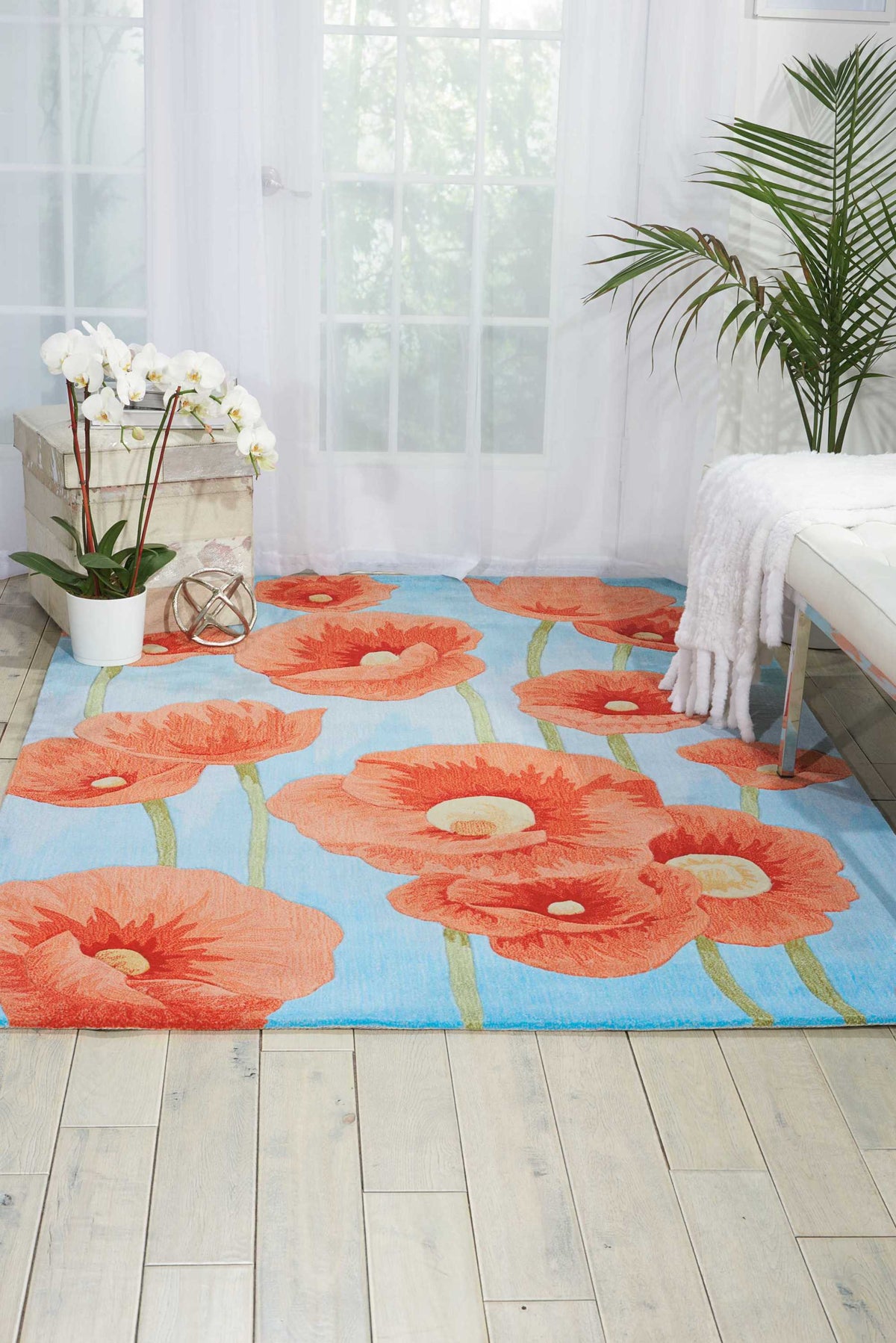 Contour CON79 Blue Rug